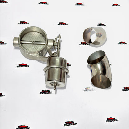 Universal Valvetronic Remote Control Exhaust Kit – Vacuum Cutoff System for Adjustable Sound