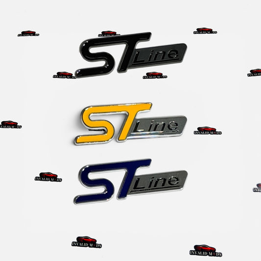 ST-Line Car Exterior Sticker | Sporty Performance Decal in Multiple Colors