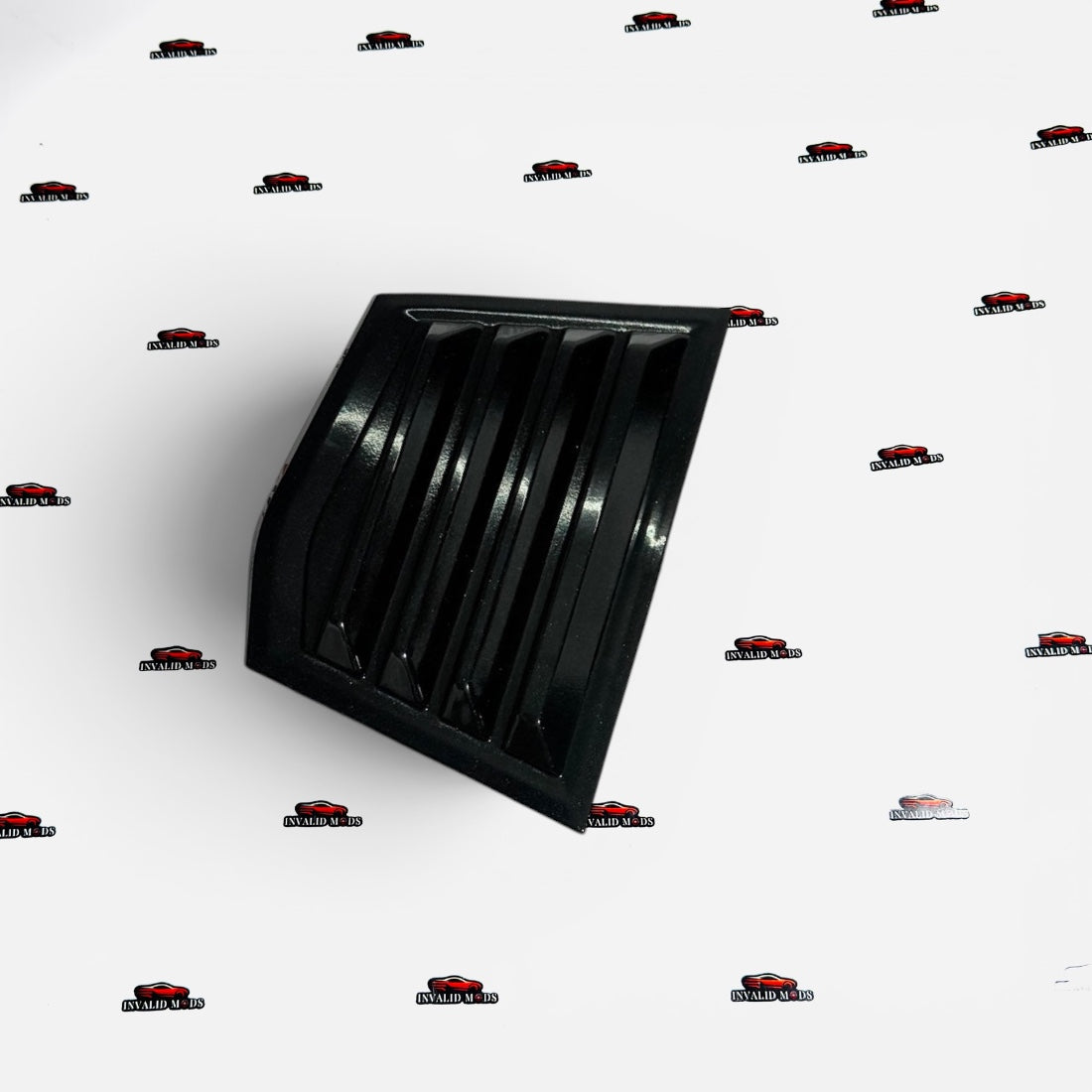 Honda City 2014-2019 Side Window Louvers | Gloss Black Rear Quarter Window Covers