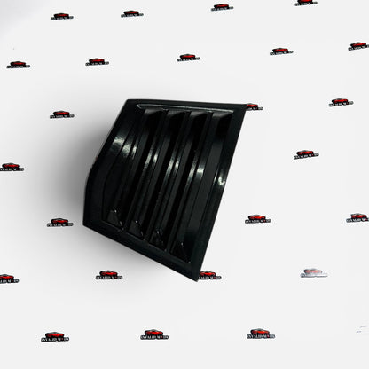 Honda City 2014-2019 Side Window Louvers | Gloss Black Rear Quarter Window Covers