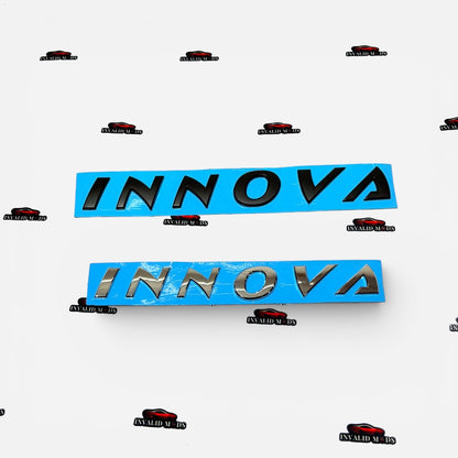 Toyota Innova Rear Emblem Badge | OEM-Style Tailgate Logo Replacement