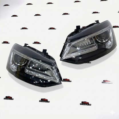 VW Polo Audi-Style Projector Headlights  – Premium LED Upgrade