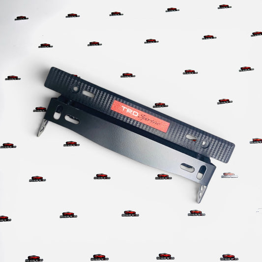 TRD Adjustable Number Plate Holder | Universal Car Fitment