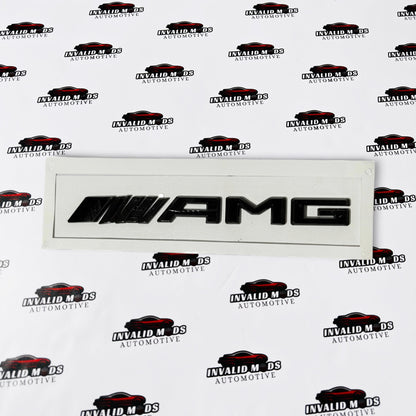 Mercedes-AMG Rear Trunk Logo | OEM-Design Premium Finish Emblem
