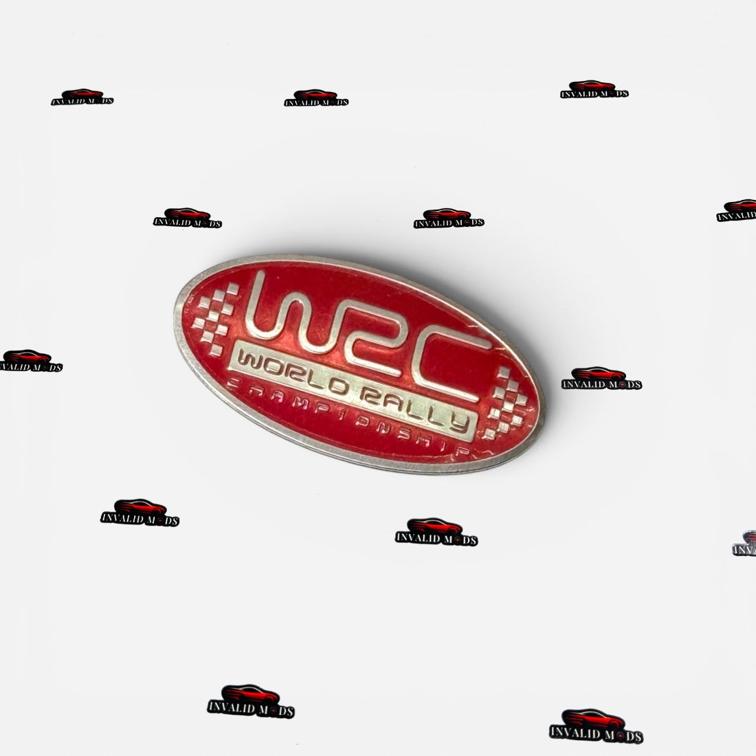WRC Stickers for Cars | Rally Racing Decals in Black & Red Color Options