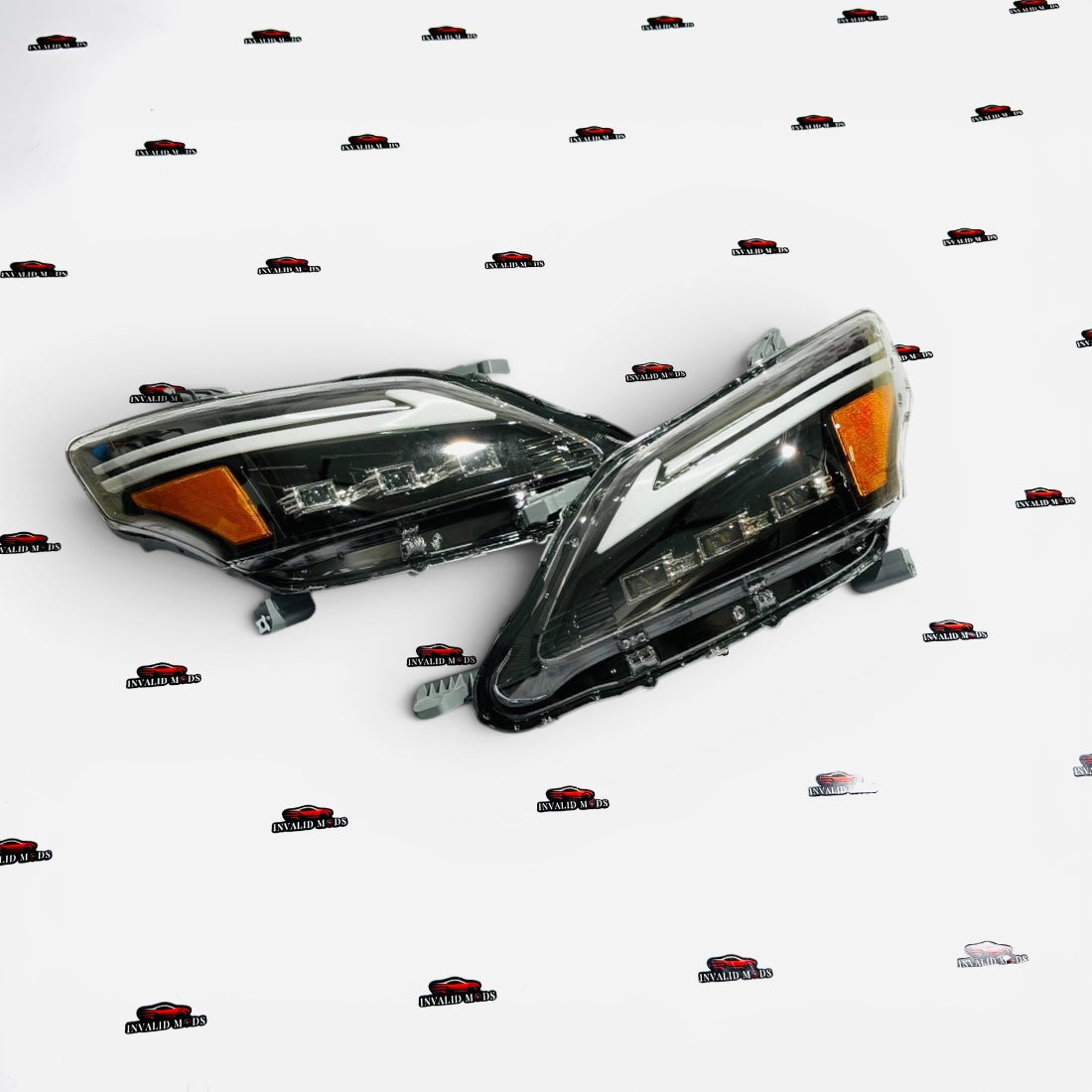 Toyota Innova 2012-2015 Lexus-Style LED Headlights with DRL | Premium Front Headlamp Upgrade