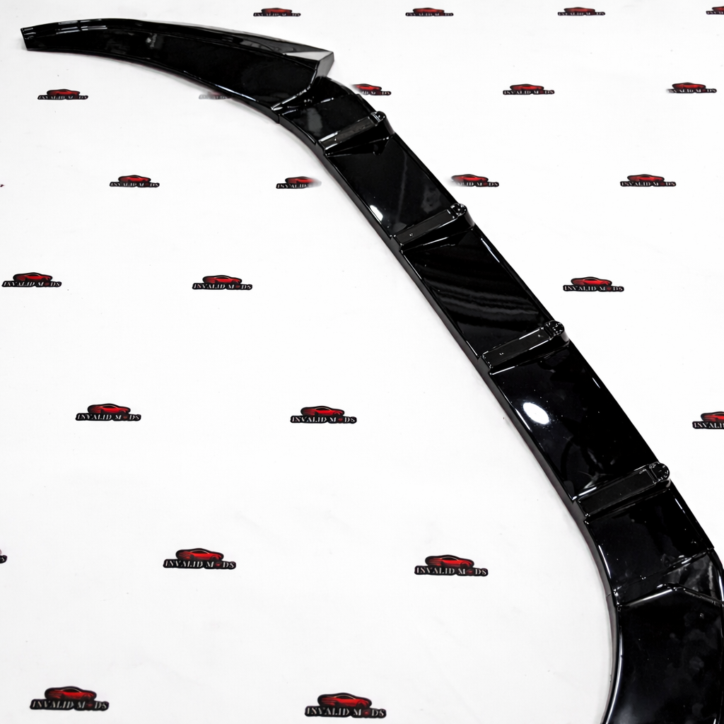 3-Piece Front Splitter for VW Virtus & Skoda Slavia – Aftermarket Body Kit Upgrade