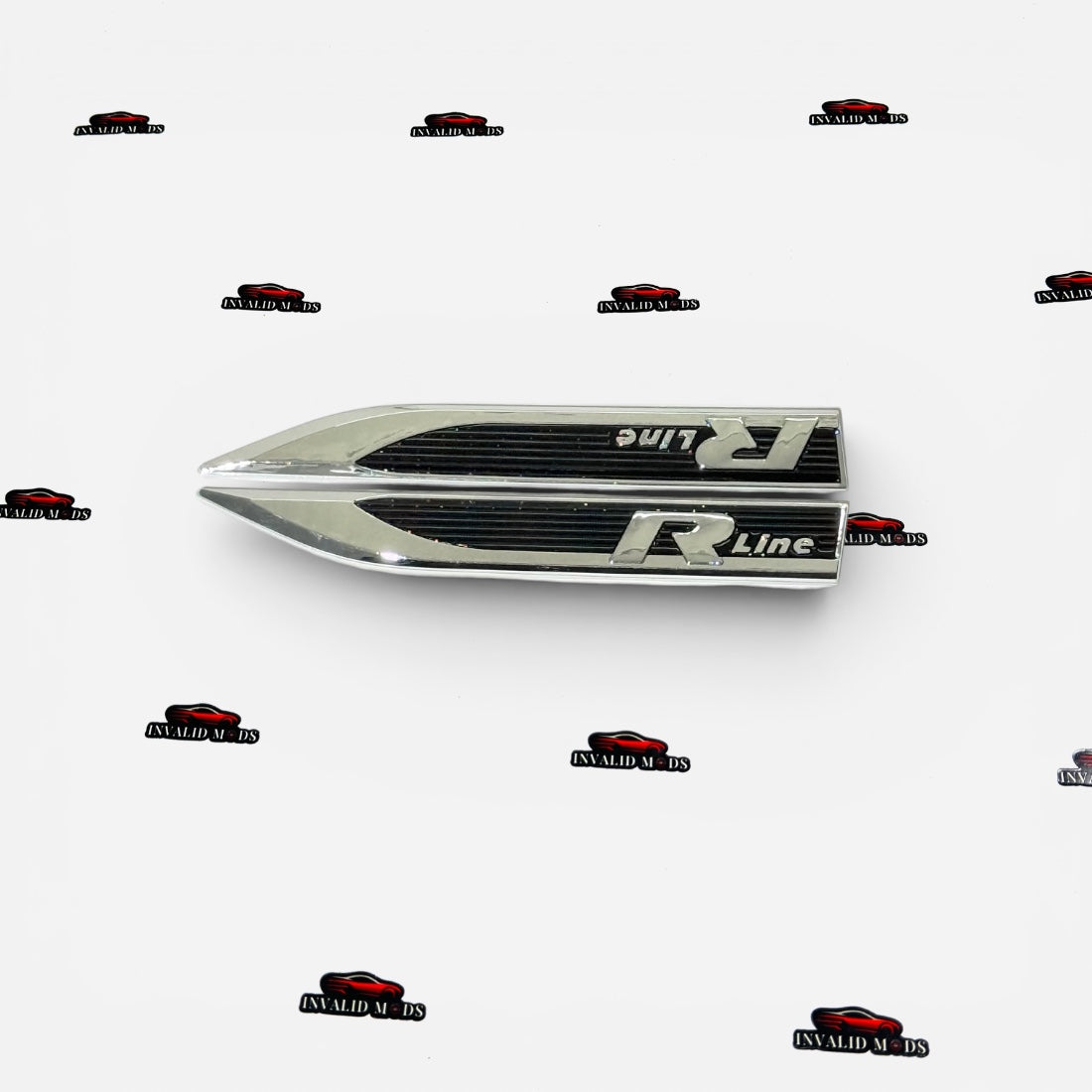 VW Polo R-Line Fender Emblems | OEM-Style Side Badges in Multiple Color Options