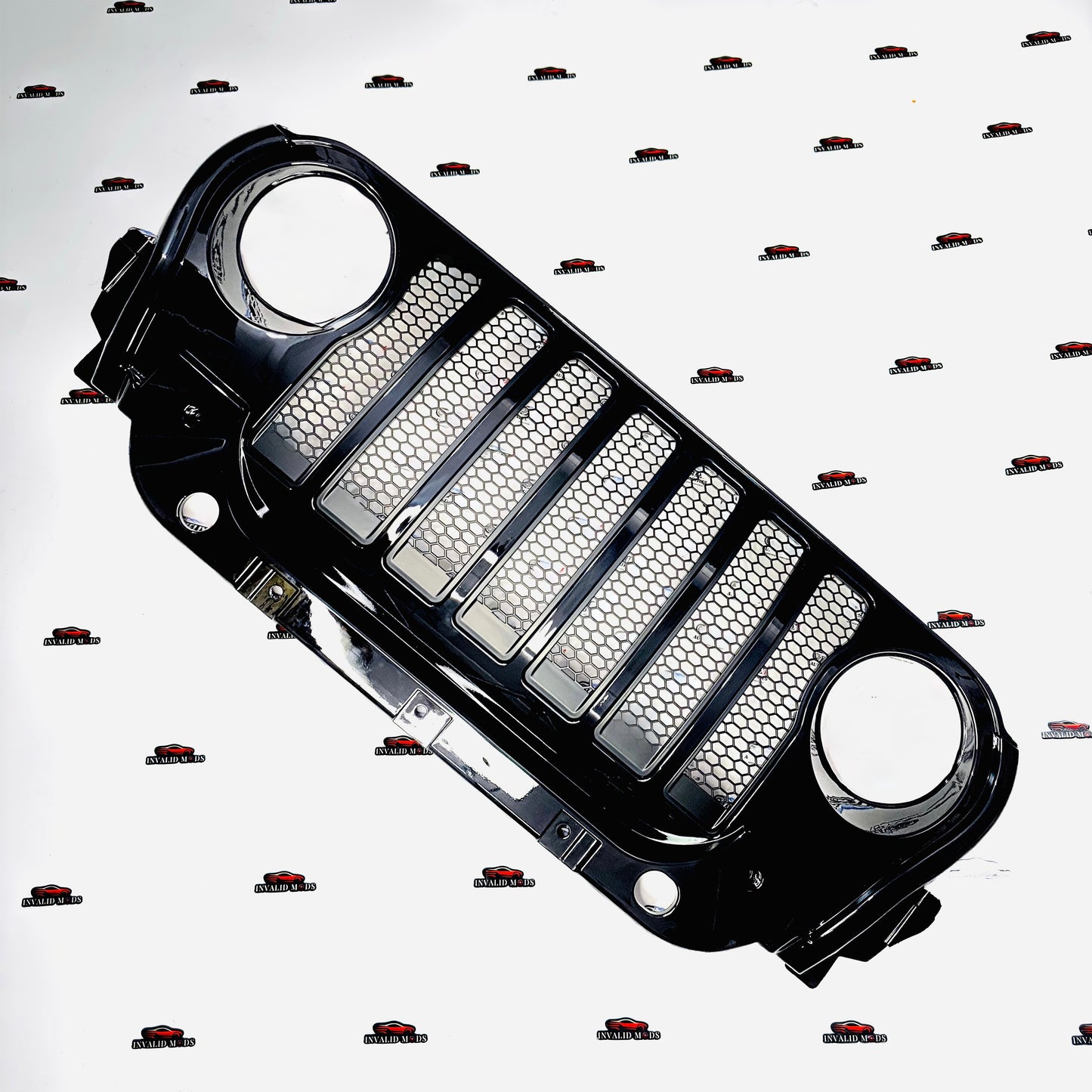 Wrangler Style Front Grille for Mahindra Thar – Premium Jeep-Inspired Front Grill (All Models)