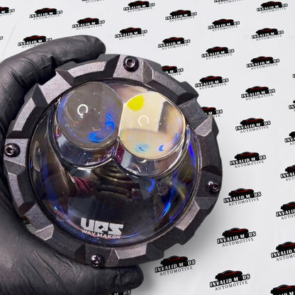 UPS Way Maker F75 Pro 3-Inch Bi-LED Tri color Projector Fog Lamp – Universal Aftermarket Upgrade