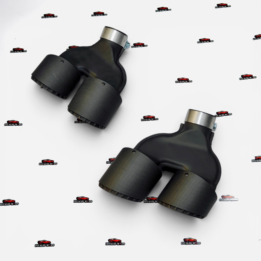 VTEN Premium Dual Exhaust Tips for BMW 5 Series G60 & G68 | Imported Stainless Steel Exhaust Upgrade
