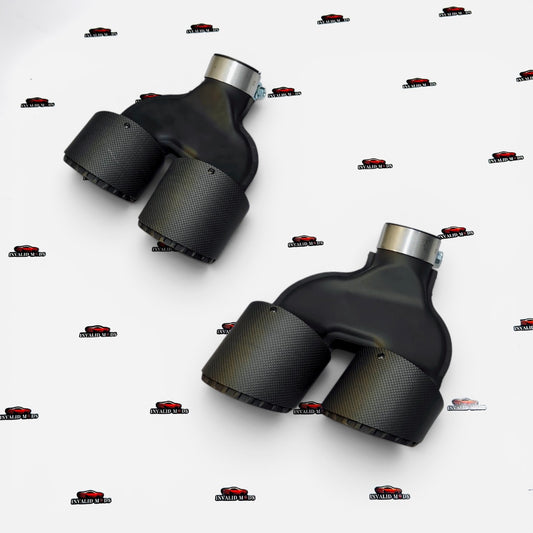 VTEN Premium Dual Exhaust Tips for BMW 5 Series G60 & G68 | Imported Stainless Steel Exhaust Upgrade