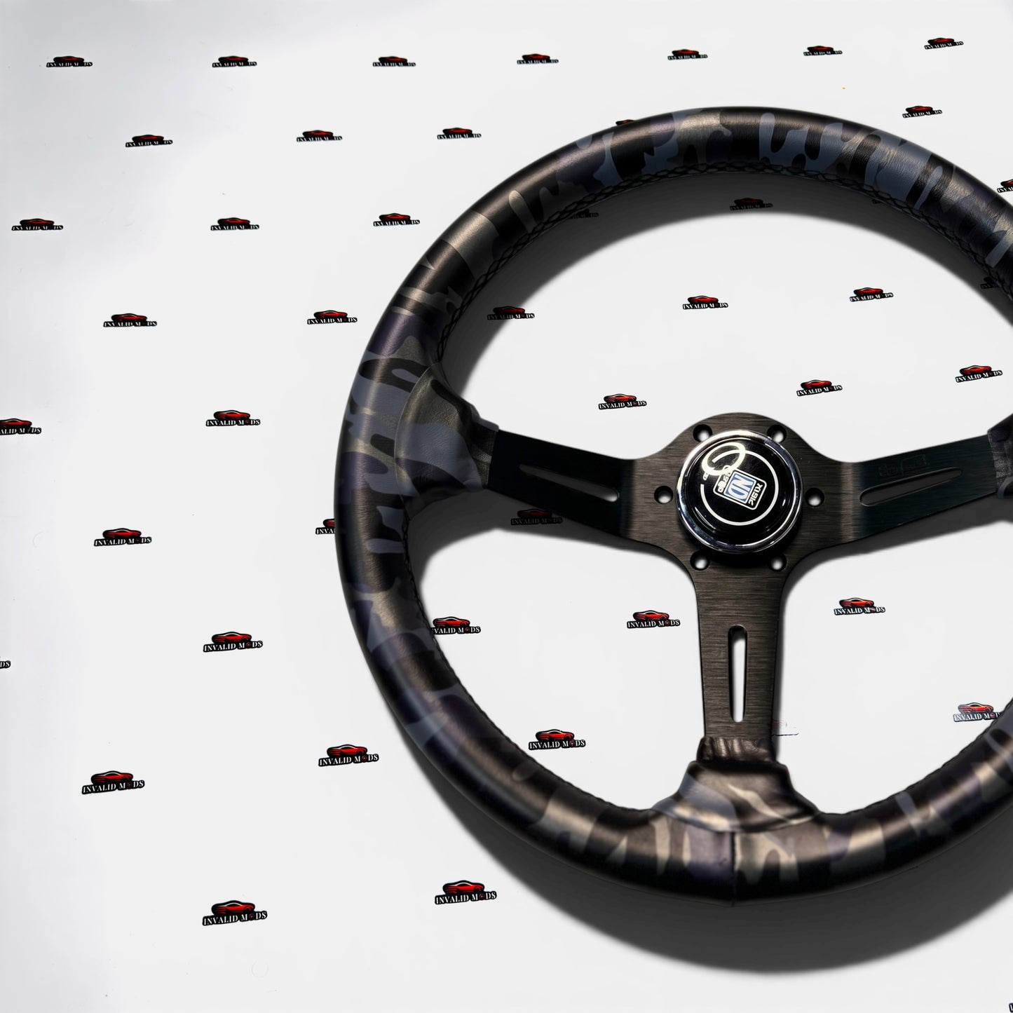Nardi Style 14 Inch Carbon Steering Wheel | PVC Universal Racing Wheel 350mm