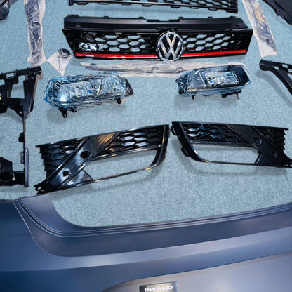 Volkswagen Polo GTI Body Kit (2010–2020) | Aftermarket ABS, Paint-Ready Exterior Upgrade