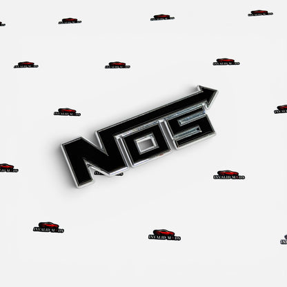 NOS Car Stickers | Sporty Racing Decals for All Cars | Multi-Color Options