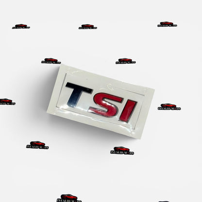 TSI Rear Emblem Sticker | OEM-Type Badge in Multiple Colour Options