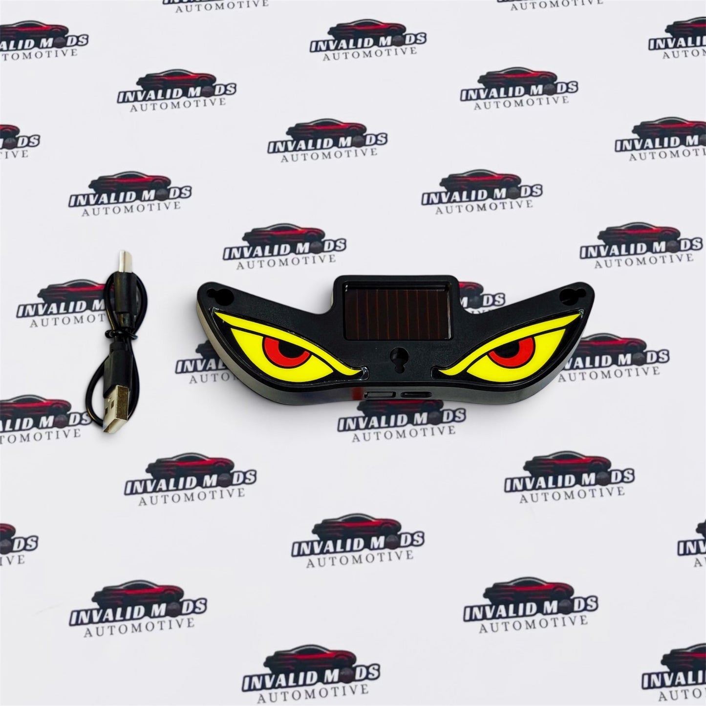 Evil Eye LED Car Window Light | Solar & USB Rechargeable