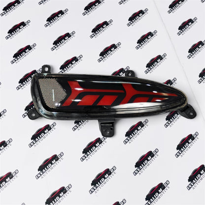 Hyundai i20 Elite LED Reflector Lights | Matrix Style Rear Bumper Lamp (2018+)