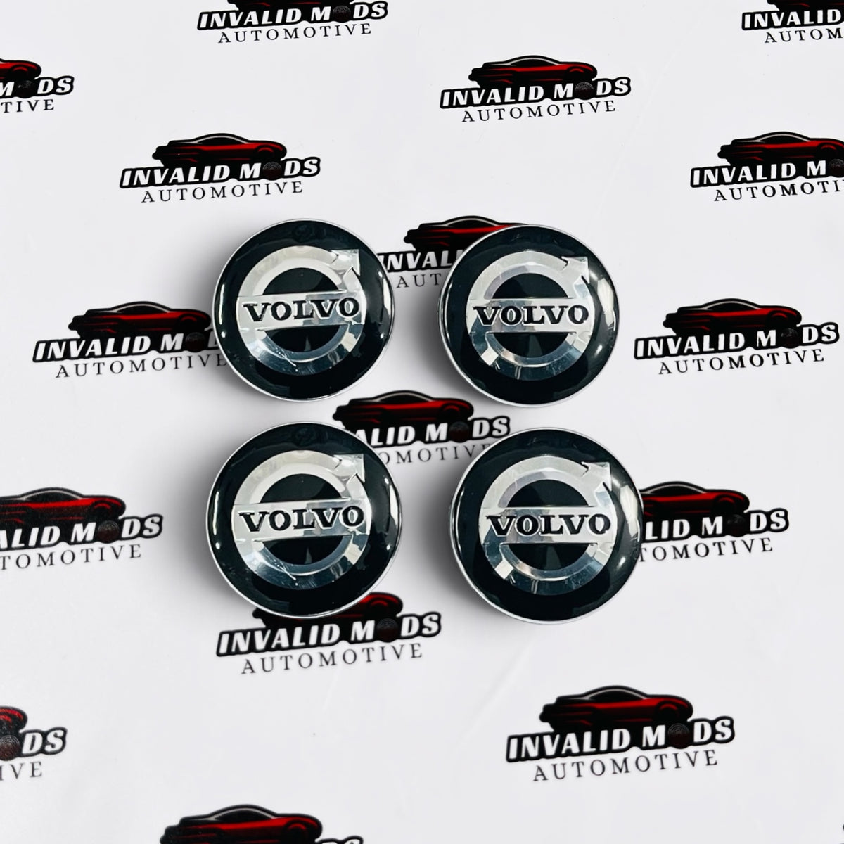 Volvo Wheel Center Caps Set of 4 | Outer Diameter (65.5 mm)