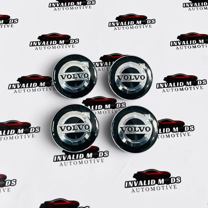 Volvo Wheel Center Caps Set of 4 | Outer Diameter (65.5 mm)