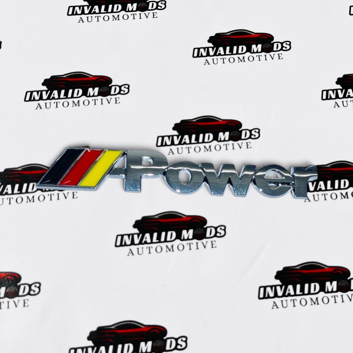 M Power Style Rear Emblem | OEM-Style Performance Badge Upgrade