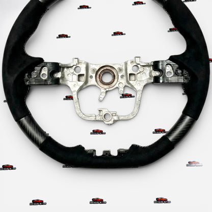 Toyota Innova Hycross Alcantara & Carbon Steering Wheel | Premium Sport Interior Upgrade