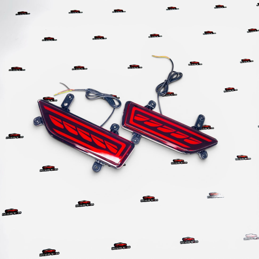Mahindra XUV300 Rear Bumper LED Reflector Lamps | Premium Upgrade