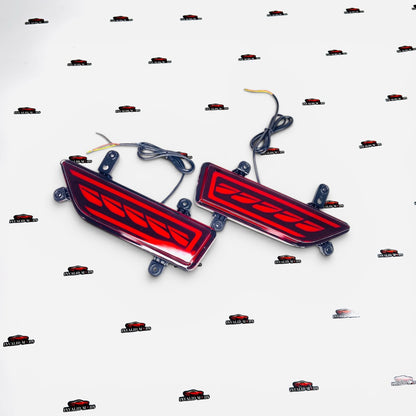 Mahindra XUV300 Rear Bumper LED Reflector Lamps | Premium Upgrade