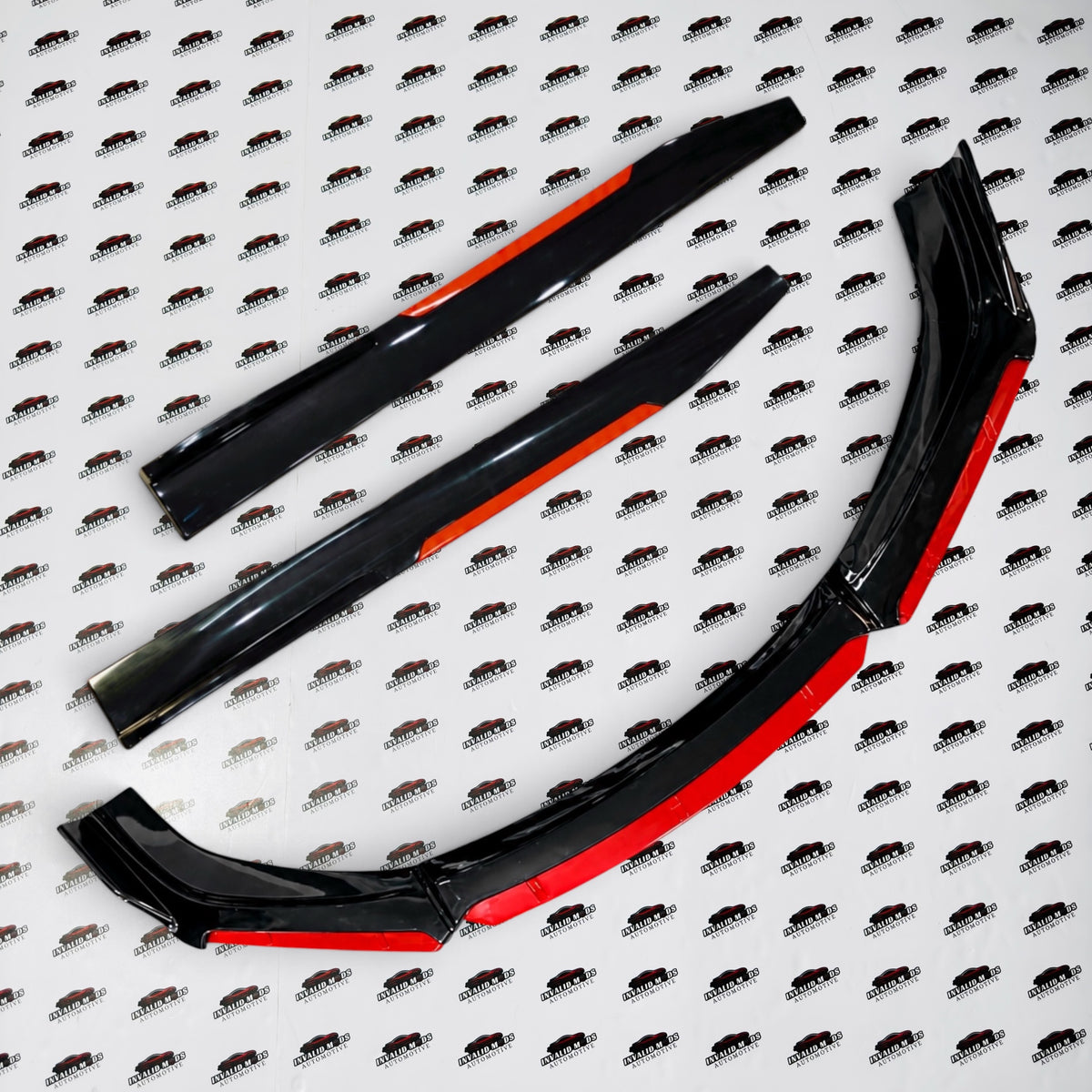 Universal Front Red Lip Splitter | 6-Piece Red Accent Splitter