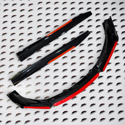 Universal Front Red Lip Splitter | 6-Piece Red Accent Splitter