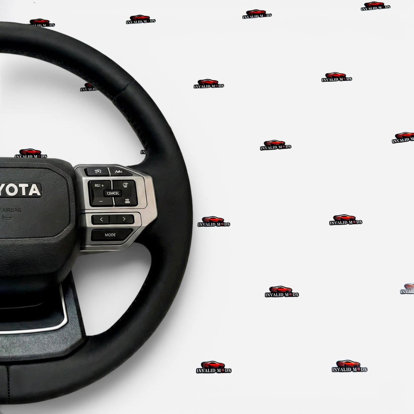 Toyota Land Cruiser LC250 Piano Black Steering Wheel | Premium Matte Finish Upgrade