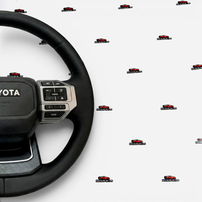 Toyota Land Cruiser LC250 Piano Black Steering Wheel | Premium Matte Finish Upgrade