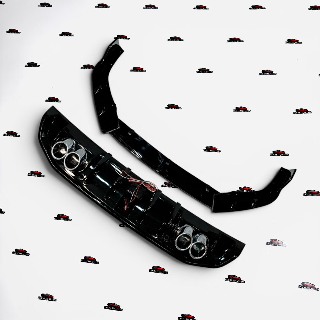 Hyundai Verna Splitter & Diffuser Combo | Sporty Body Kit for 2023+ Models