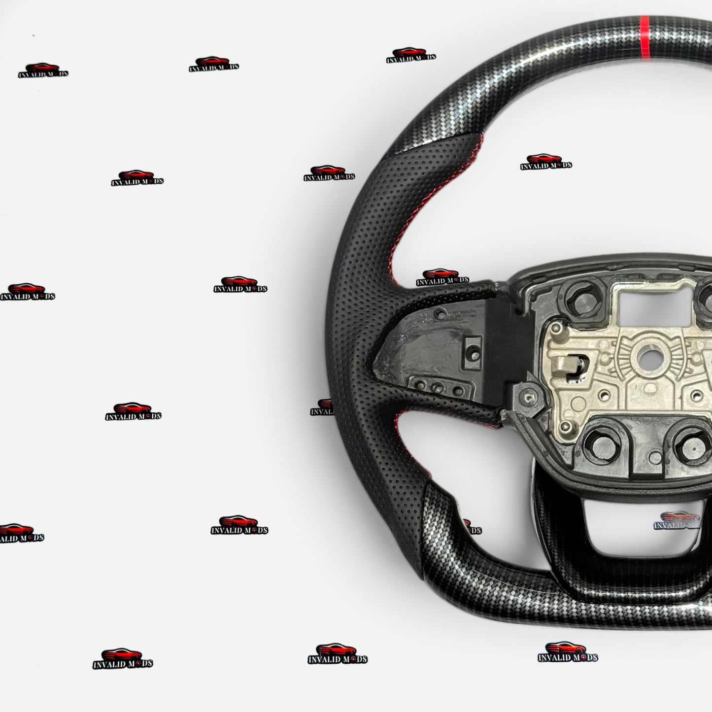 Mahindra Thar Roxx Carbon Finish Steering Wheel | Sporty Aftermarket Upgrade