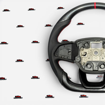 Mahindra Thar Roxx Carbon Finish Steering Wheel | Sporty Aftermarket Upgrade