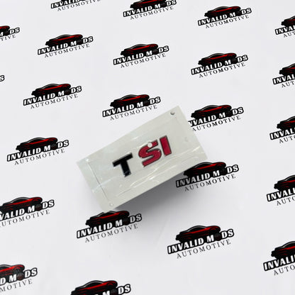 TSI Rear Emblem Sticker | OEM-Type Badge in Multiple Colour Options