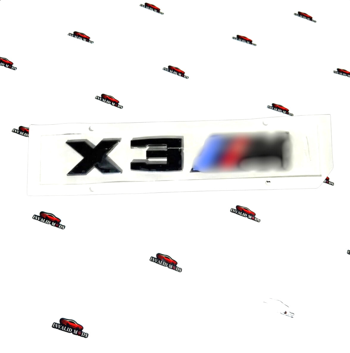 BMW M Performance Rear Emblem for X3, X4 & X5 | OEM-Style Aftermarket Badge