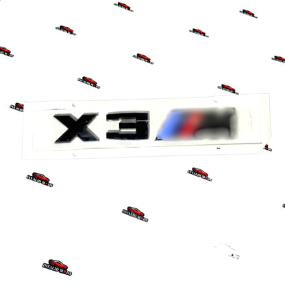 BMW M Performance Rear Emblem for X3, X4 & X5 | OEM-Style Aftermarket Badge