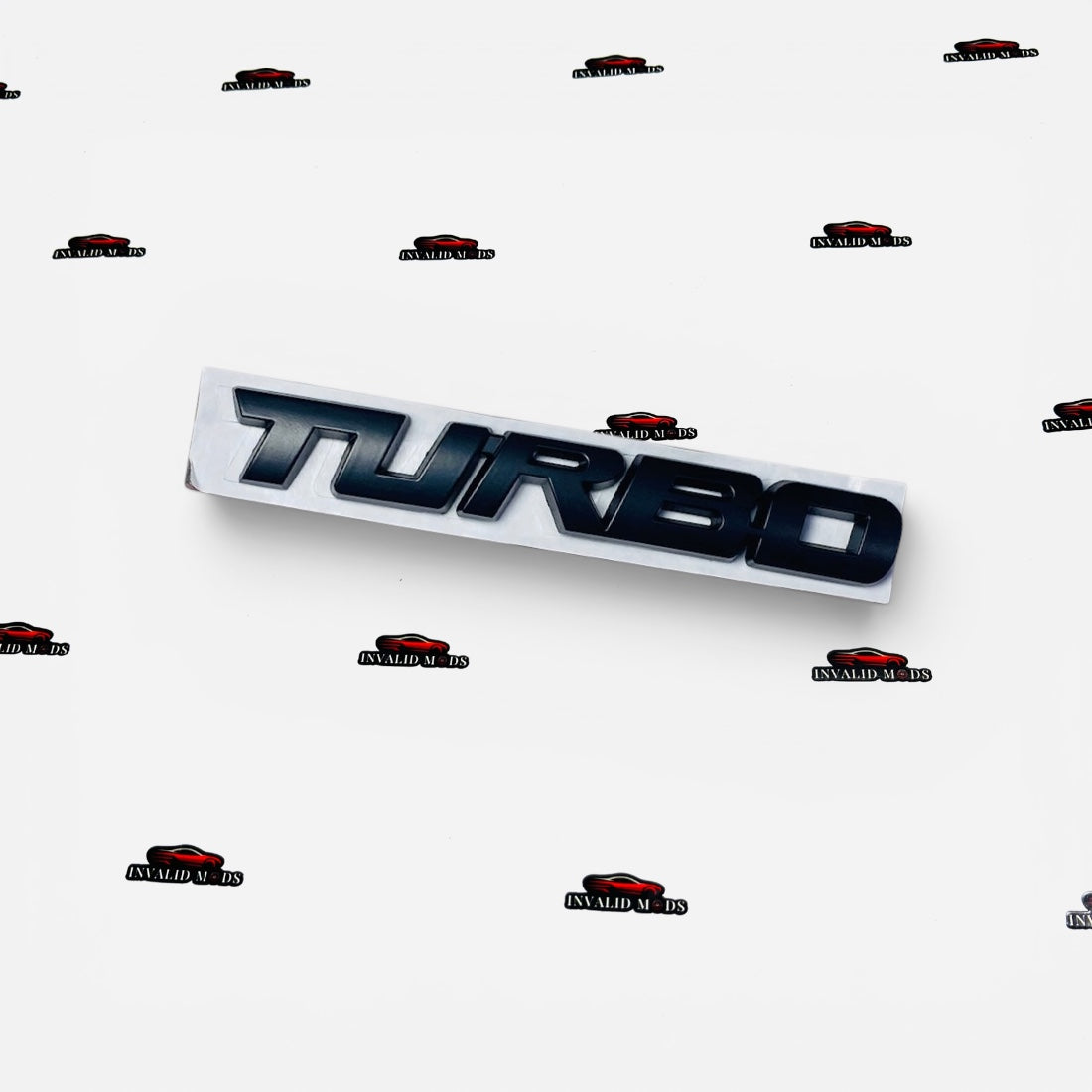 Turbo Metal Sticker Emblem | Universal Performance Car Badge