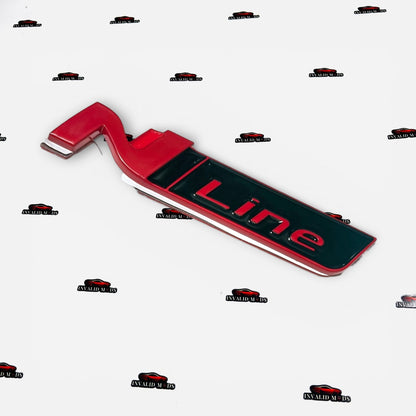 N Line Metal Emblem Badge | Universal Aftermarket Monogram Sticker