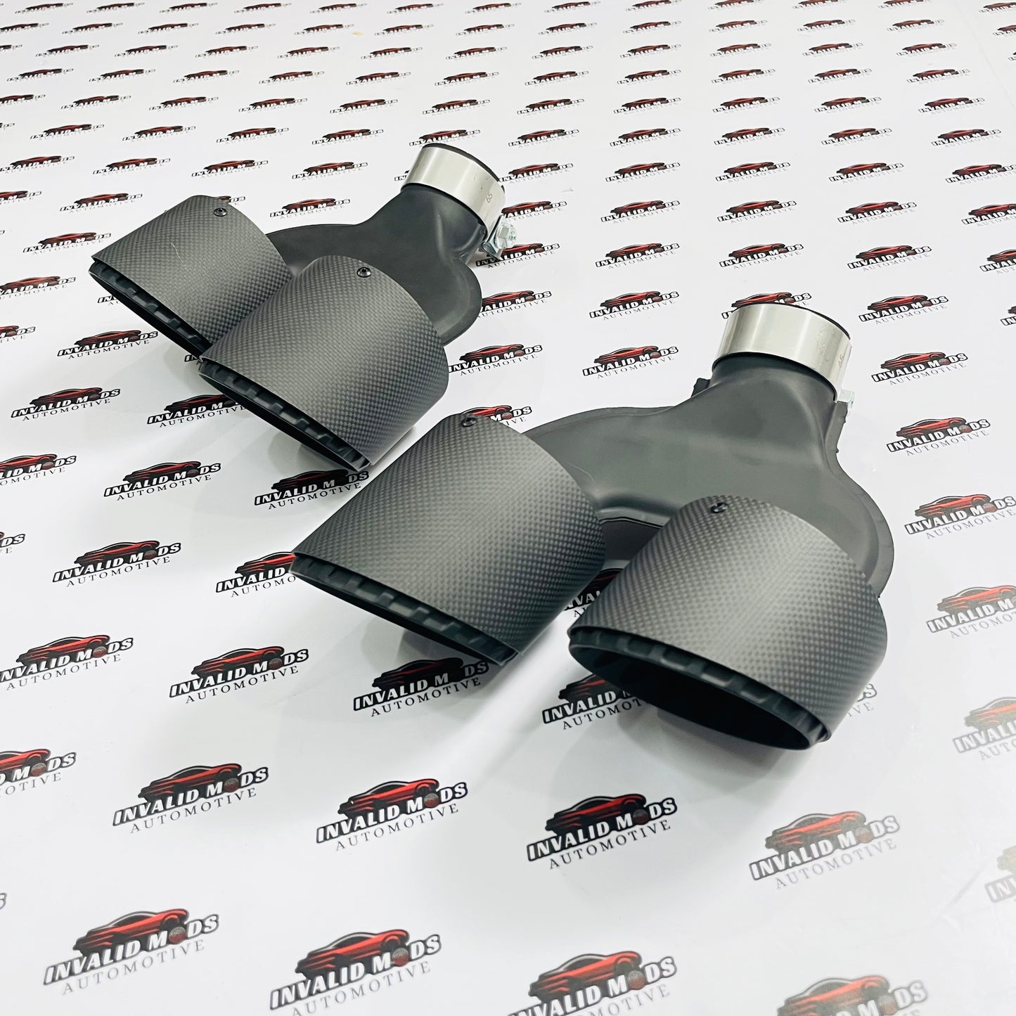 VTEN Premium Dual Exhaust Tips (Pair) for BMW 5 Series G60 & G68 | Imported Stainless Steel Exhaust Upgrade