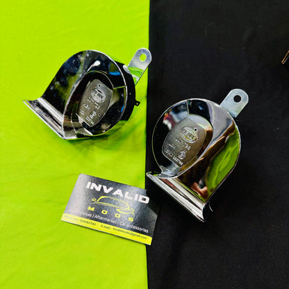 Hella Chrome Trumpet Horn Set