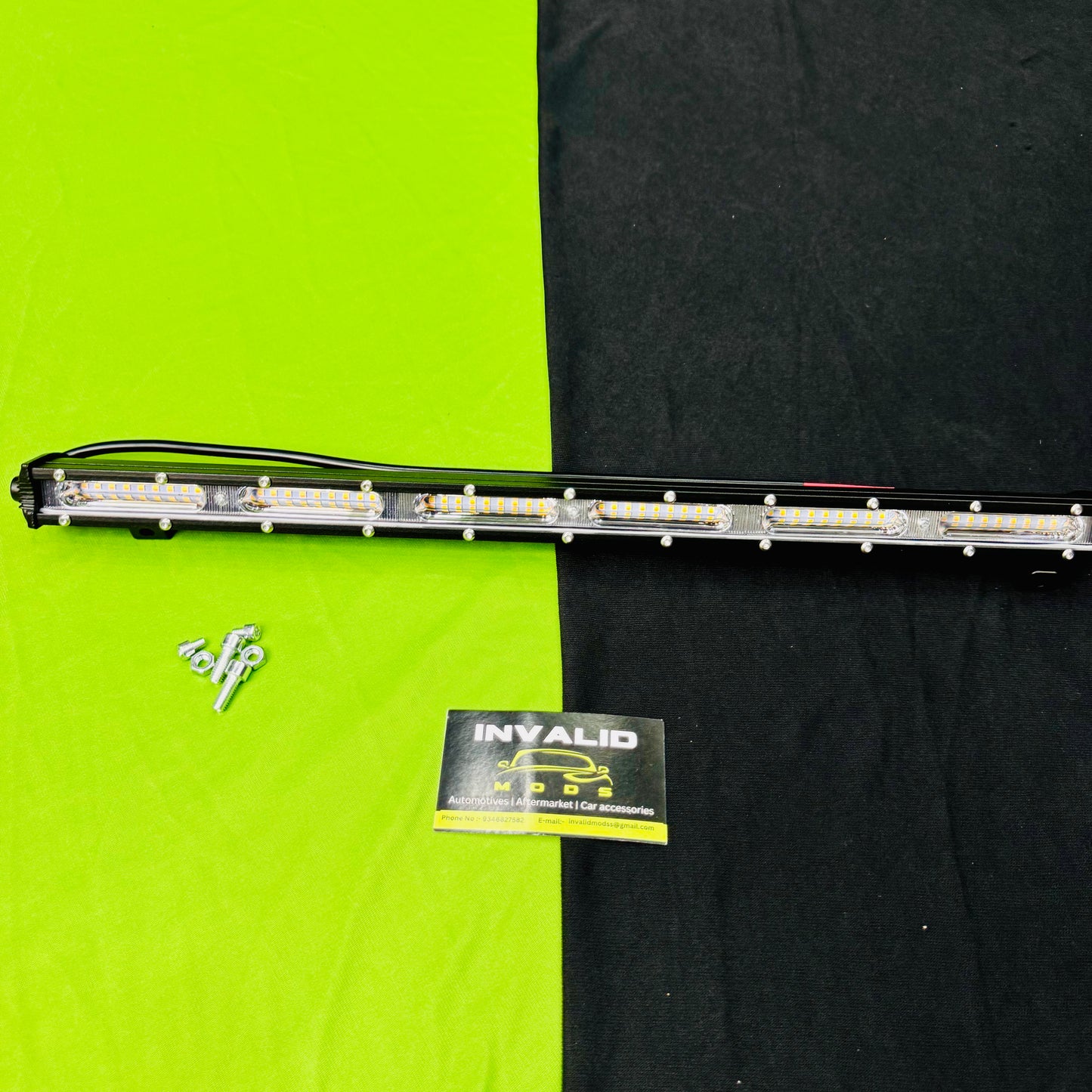 LED Barlight (20 inch 54w) | yellow & white