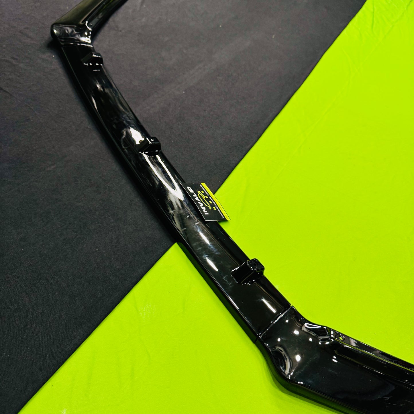 VW Polo Specific Front Splitters | Gloss Black | ABS