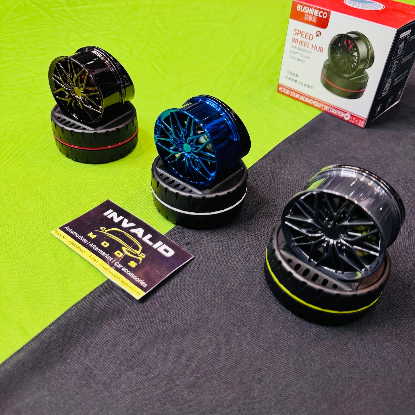Solar Alloy Wheel Air Freshener