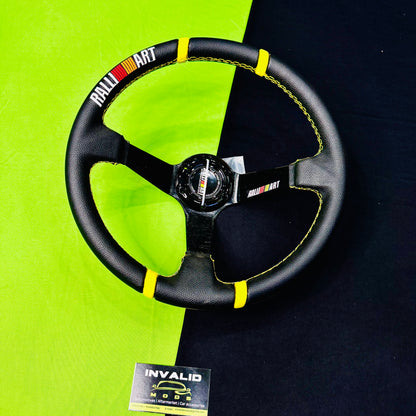 Ralliart 14 Inch Carbon Edition Universal Steering Wheel