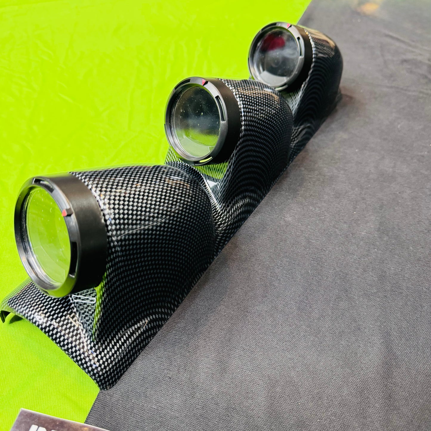 Defi Digital Pillar Meter Gauge (RPM, Water Temp & Voltage)