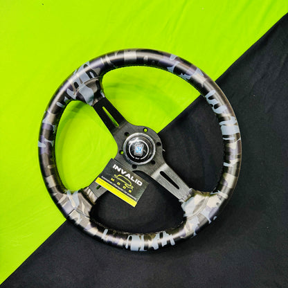 NARDI PVC 14 Inch Carbon Edition Universal Steering Wheel