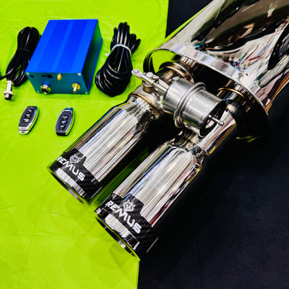 Remus Dual Tip Valvetronic Exhaust (Carbon)