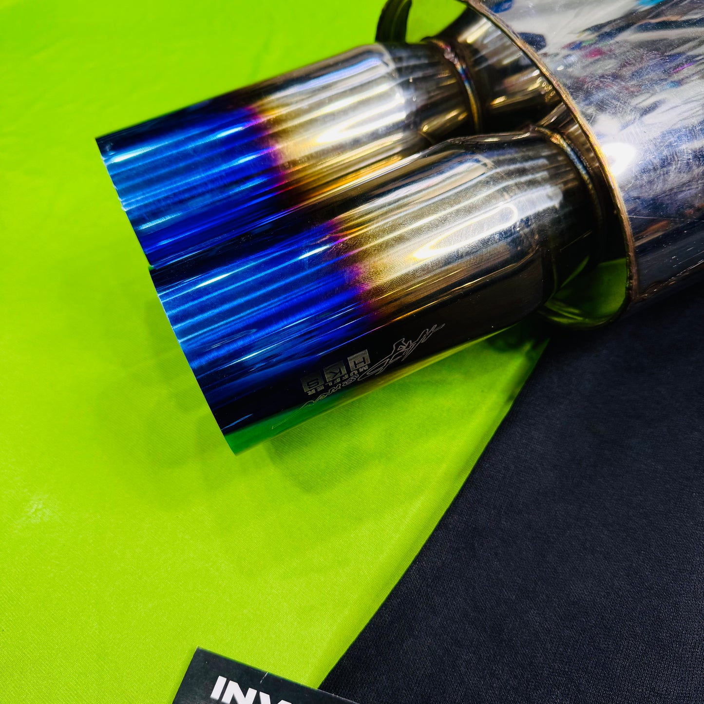 HKS Dual Tip Free Flow Exhaust